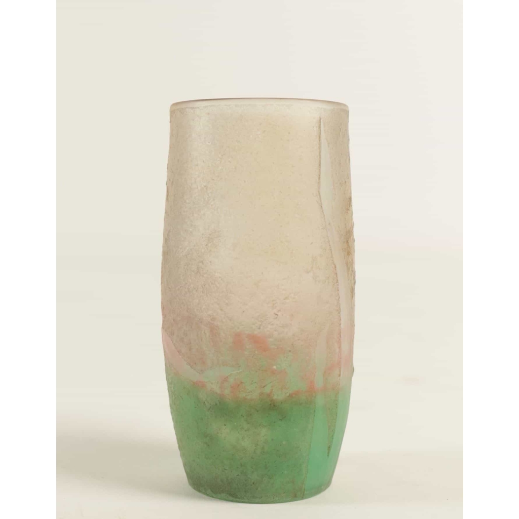 Daum Vase » Iris » | Biron Daum Vase" Iris"
