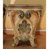 Paire de tabourets en bois sculpté formant jardinières du XIX ème siècle | Biron Paire de tabourets en bois sculpté formant jardinières du XIX ème siècle