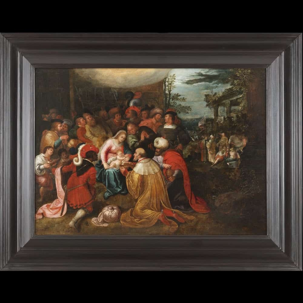 Adoration des Mages – Atelier de Frans II Francken (Anvers 1581 – 1642)