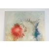 Art, peinture, abstrait Art, signée, sur isorel, XXème siècle
