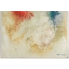 Art, peinture, abstrait Art, signée, sur isorel, XXème siècle