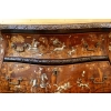 Commode en marqueterie XIXème, du nord de l'Italie