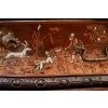 Commode en marqueterie XIXème, du nord de l'Italie