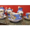 Service à thé ou café aux oiseaux bleu céleste | Biron Service à thé ou café aux oiseaux bleu céleste