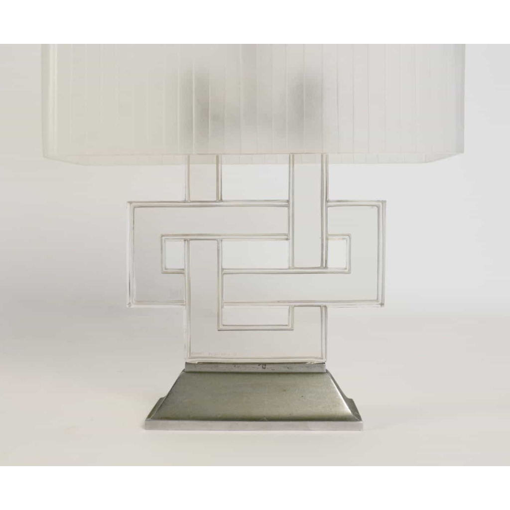 René Lalique lampe « Entrelacs » | Biron René Lalique lampe "Entrelacs"