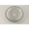 R Lalique Coupe « Marguerites » patinée Bleu | Biron R Lalique Coupe "Marguerites " patinée Bleu