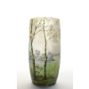 Daum Nancy vase Paysace lacustre « Printemps » | Biron |||
