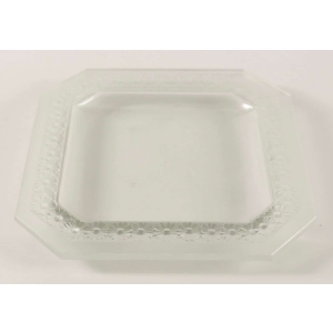 RENE LALIQUE (1860-1945) Série de 6 Plats « Paquerettes » | Biron ||||