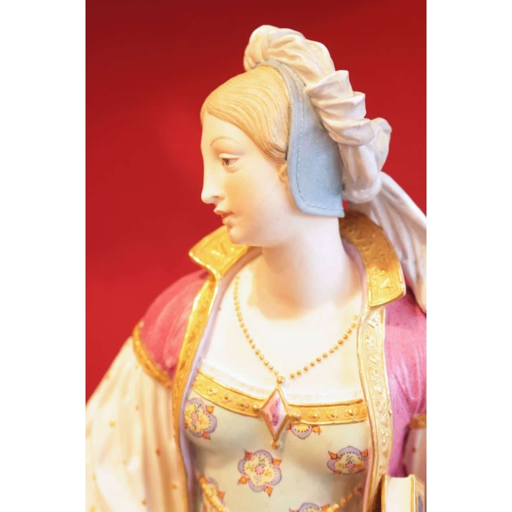 Fauconnier et sa Dame – Manufacture Havilland vers 1850 | Biron Fauconnier et sa Dame - Manufacture Havilland vers 1850