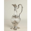 Armand Fresnais Aiguière Métal Argenté et Cristal France 1880 | Biron |||||||