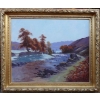 HALLE Charles Tableau paysage 20ème siècle Ecole de Crozant Paysage de La Creuse Huile sur toile signée | Biron |||||||