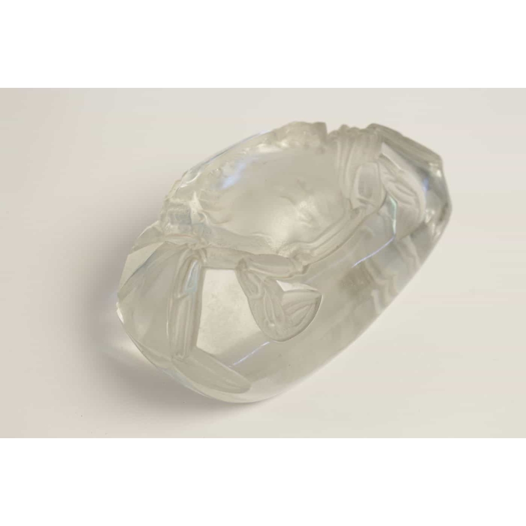 René Lalique Presse Papier « Crabe » | Biron René Lalique Presse Papier "Crabe"