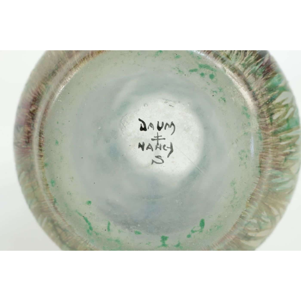 Daum Vase Paysage Lacustre | Biron Daum Vase Paysage Lacustre