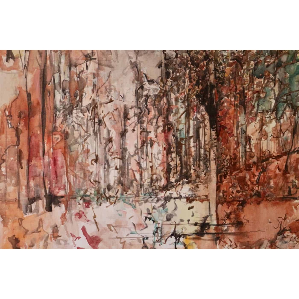 Huile sur toile de Philippe Cara Costea. 1925-2006