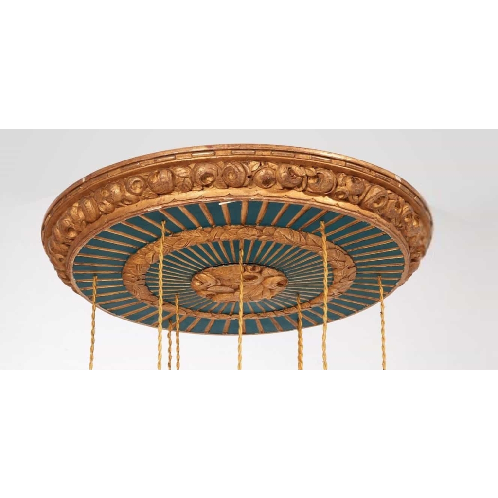 Paul FOLLOT & DAUM NANCY (1877-1941) Suspension – Circa 1922 | Biron Paul FOLLOT & DAUM NANCY (1877-1941) Suspension - Circa 1922