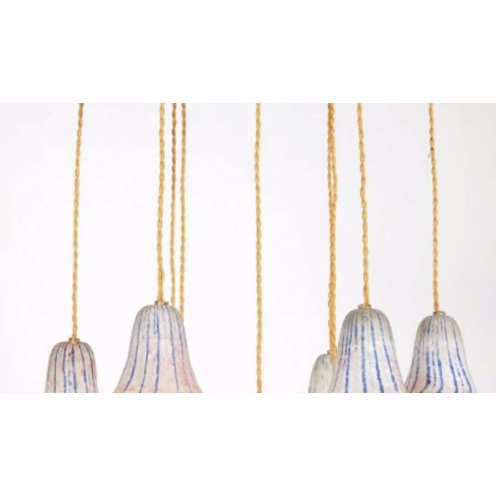 Paul FOLLOT & DAUM NANCY (1877-1941) Suspension – Circa 1922 | Biron Paul FOLLOT & DAUM NANCY (1877-1941) Suspension - Circa 1922