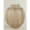 R Lalique Vase Six Figurines Et Masques | Biron R Lalique Vase Six Figurines Et Masques