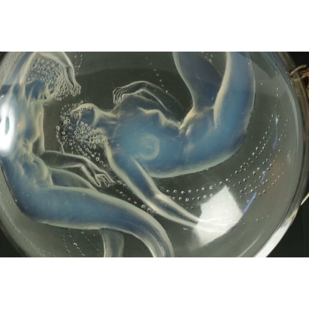 Rene Lalique Opalescent suspension » Deux Sirenes » | Biron Rene Lalique Opalescent suspension" Deux Sirenes"