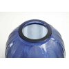 RENE LALIQUE (1860-1945) Vase « Biskra » teinté Bleu | Biron RENE LALIQUE (1860-1945) Vase "Biskra" teinté Bleu
