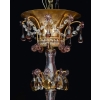 Lustre, Maison Baguès, 1940, 12 lumières, pampilles de cristal, grande décoration | Biron Lustre, Maison Baguès, 1940, 12 lumières, pampilles de cristal, grande décoration