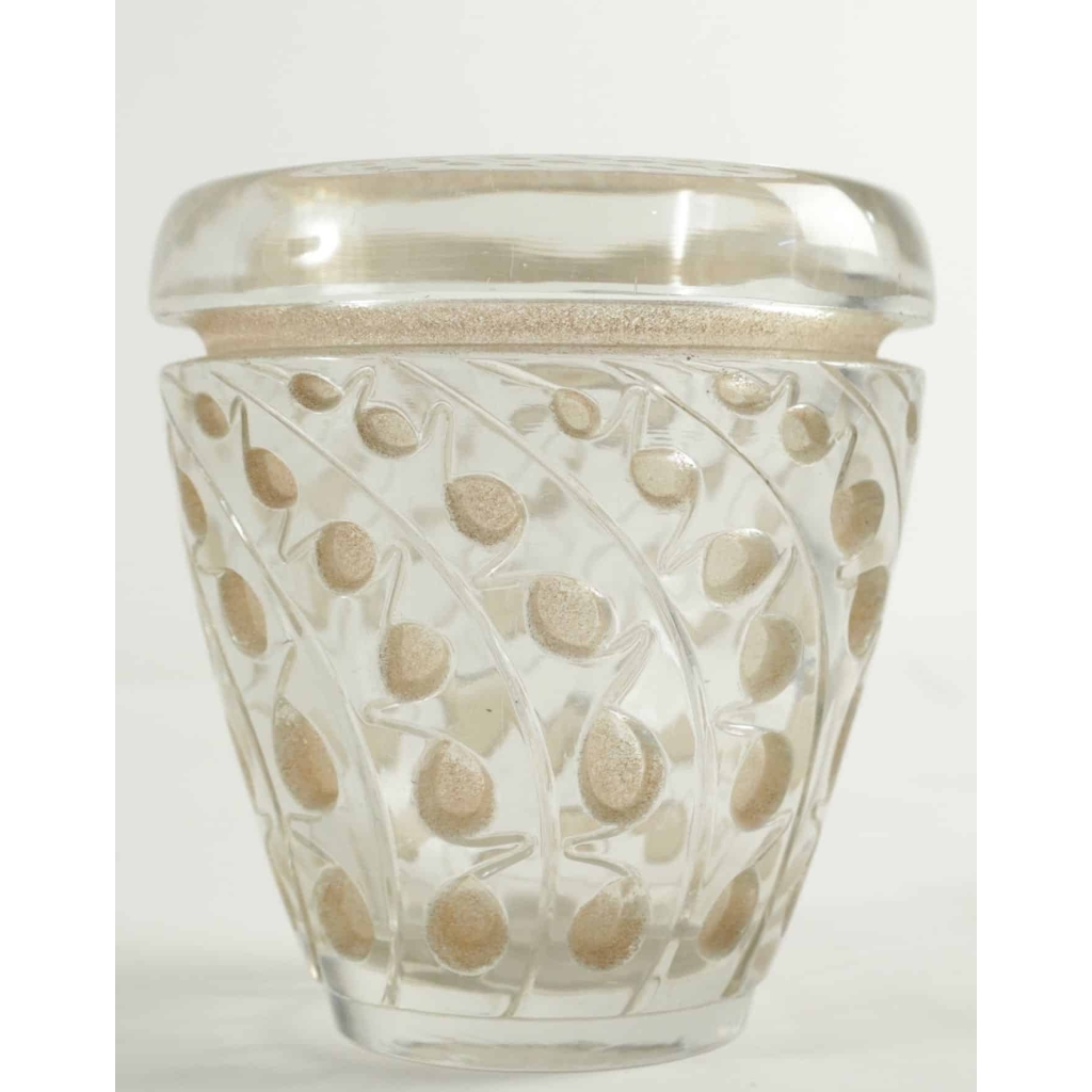 René Lalique Vase « LEMNA « | Biron René Lalique Vase "LEMNA "