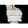 Sculpture Baigneuse, Pierre Reconstitué, XXème Siècle, Intérieur/Extérieur. | Biron Sculpture Baigneuse, Pierre Reconstitué, XXème Siècle, Intérieur/Extérieur.