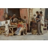Le marché. Guiseppe Lamonica. 1862-1919.