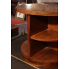 Table basse années 40 en loupe de noyer | Biron Table basse années 40 en loupe de noyer
