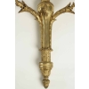 Paire d'appliques de style Louis XVI en bronze doré.
