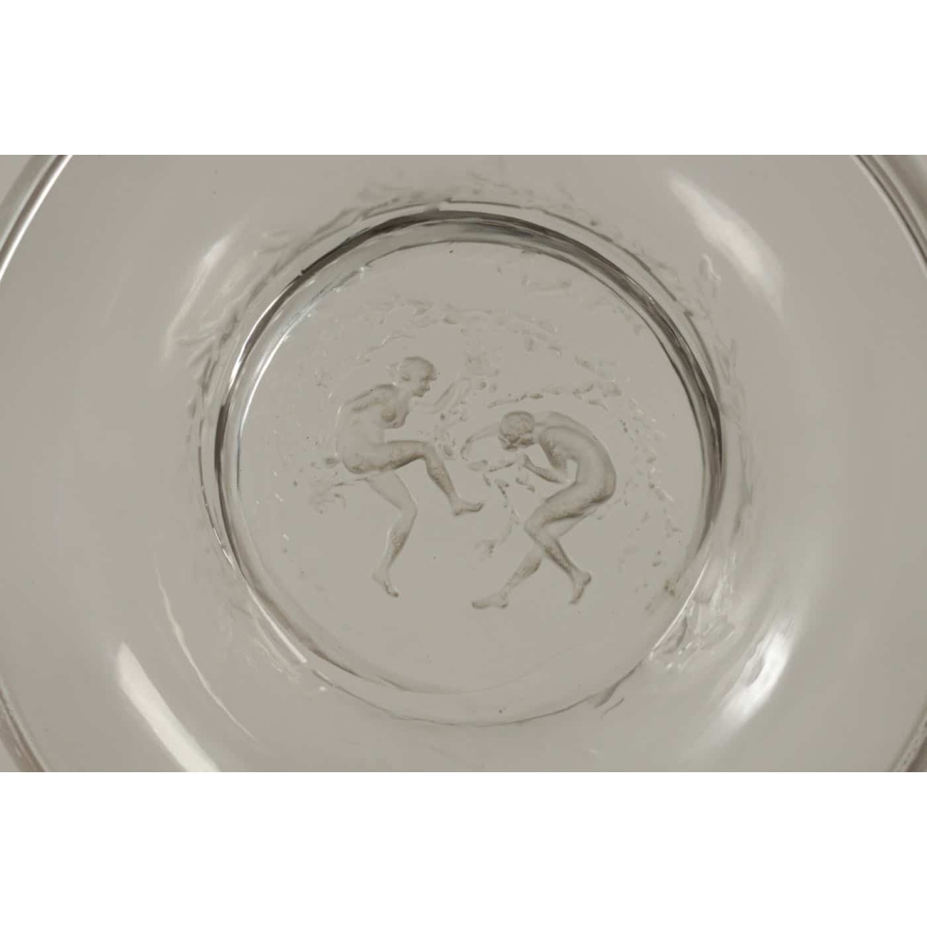René Lalique Decanter » Deux Danseuses » | Biron René Lalique Decanter " Deux Danseuses"