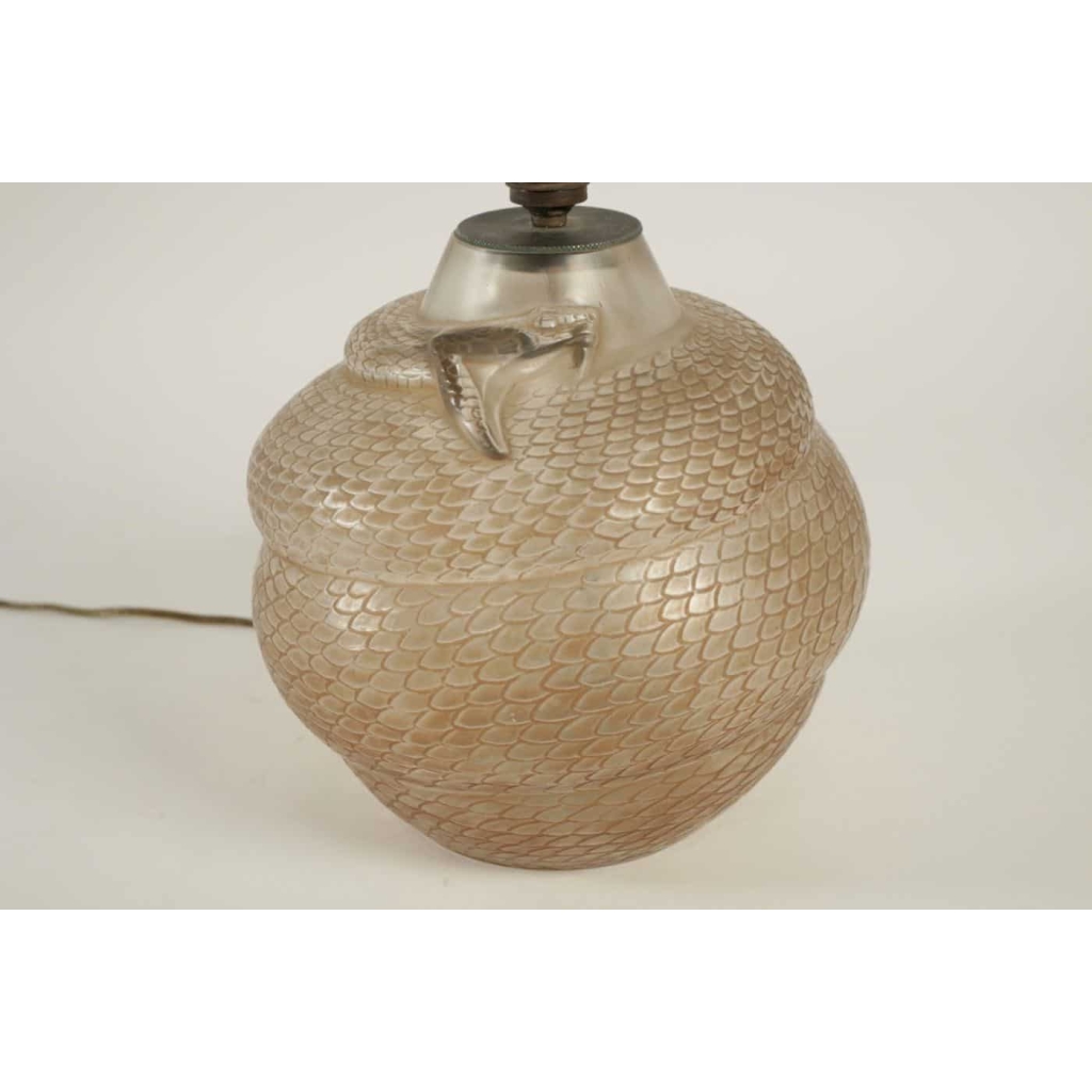René Lalique Vase Serpent "réflecteur"