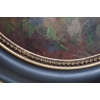 Paire d'huiles sur toiles, natures mortes avec bouquets de fleurs, 2nde motié du XIXème siècle
