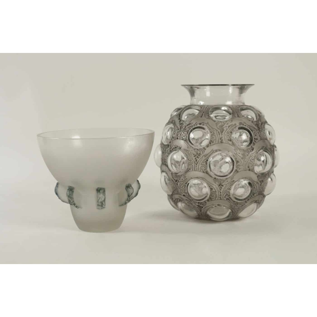 René Lalique Vase » Carthage » | Biron René Lalique Vase" Carthage"