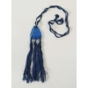 René Lalique Pendentif « Graines »bleu | Biron René Lalique Pendentif "Graines"bleu