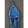 René Lalique Pendentif « Graines »bleu | Biron René Lalique Pendentif "Graines"bleu