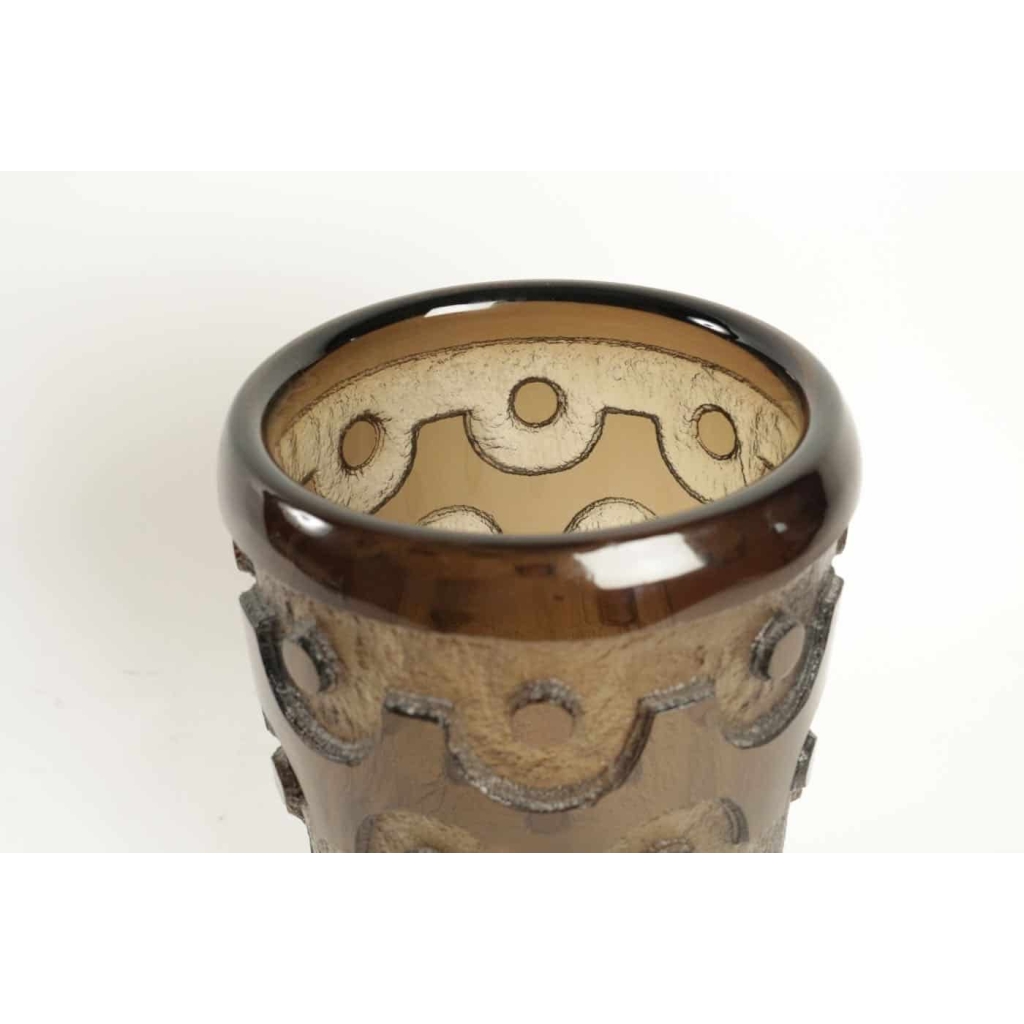 Daum Nancy Monumental Art Deco Vase | Biron Daum Nancy Monumental Art Deco Vase