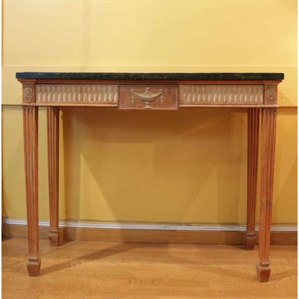 Paire de consoles de style Robert Adams du XIXème siècle