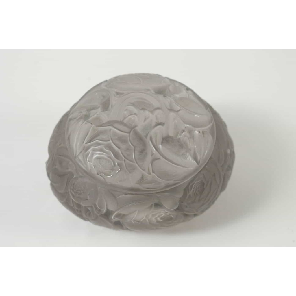 René LALIQUE « 1860 – 1945) Boite « Dinard » | Biron René LALIQUE "1860 - 1945) Boite "Dinard"