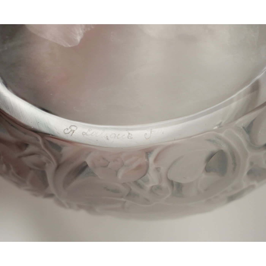 René LALIQUE « 1860 – 1945) Boite « Dinard » | Biron René LALIQUE "1860 - 1945) Boite "Dinard"
