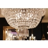 Lustre corbeille en cristal fin 19e | Biron Lustre corbeille en cristal fin 19e
