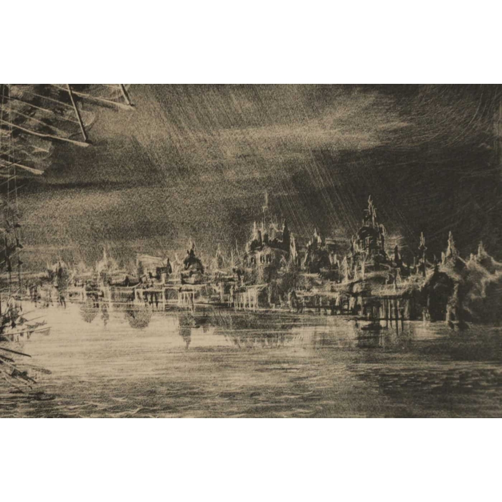 Lithographie Originale de CLAYETTE, 3/100 | Biron Lithographie Originale de CLAYETTE, 3/100