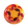 René Lalique Coupe « Martigues » Rouge Orangée | Biron |||||||