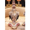 Paire de chandeliers Échassiers et insectes Hochst 18e siècle | Biron Paire de chandeliers Échassiers et insectes Hochst 18e siècle
