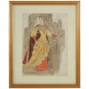 Dessin et Aquarelle, Personnage du Théâtre Russe, Art Russe | Biron |||||||