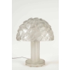 R. LALIQUE Lampe « Feuille de mûrier » | Biron R. LALIQUE Lampe "Feuille de mûrier"