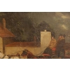 Paire de tableaux anglais vers 1830. Coaching Pictures.