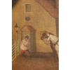 Paire de tableaux anglais vers 1830. Coaching Pictures.