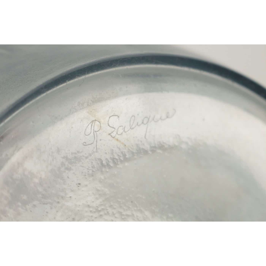 Rene Lalique Vase » Alicante » | Biron Rene Lalique Vase" Alicante"