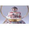 Grande potiche en porcelaine Imari montére en lampe, circa 1950