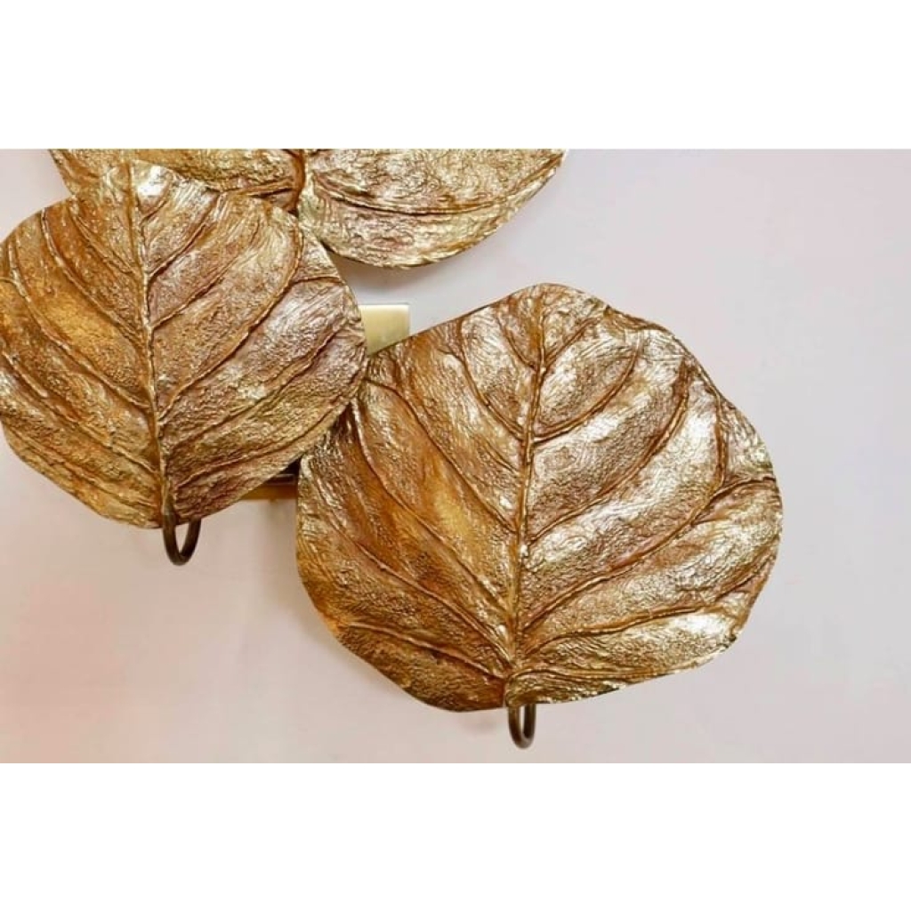 Paire d'Appliques en bronze signée Chrystiane Charles 1970